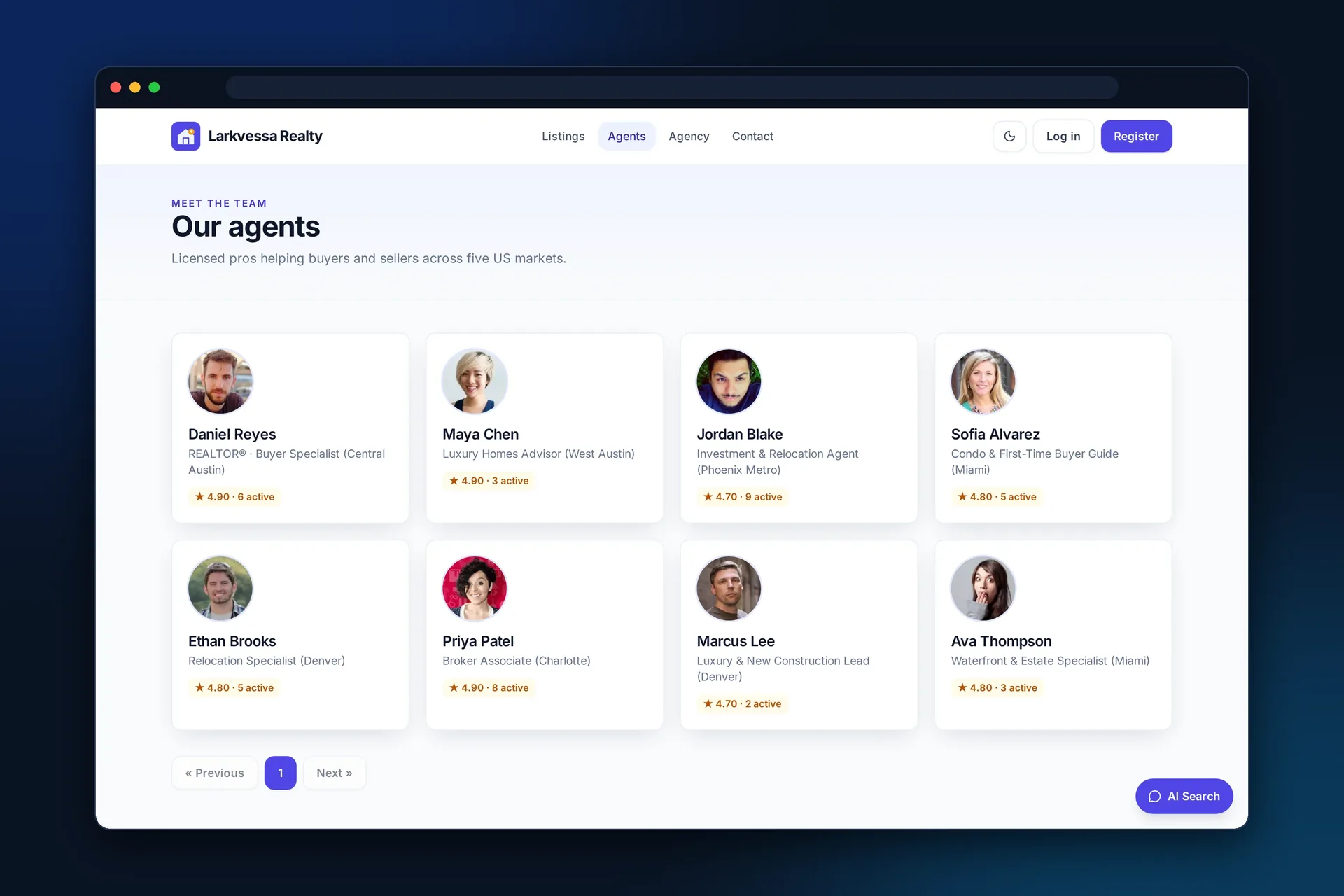 Agents directory